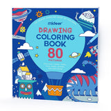 Drawing Colouring Book: Blue Adventures 80 Pictures