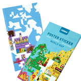 Poster Sticker - World Map