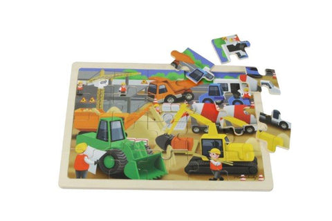 Construction Jigsaw Puzzle 20pcs
