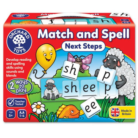 Match and Spell Next Steps