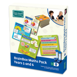 BrainBox Maths Pack Years 5 and 6 (Ages 9 - 11)