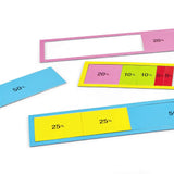 Magnetic Percent Bar: 32 Piece Demonstration
