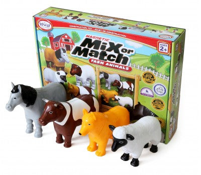 Magnetic Mix or Match Farm Animals