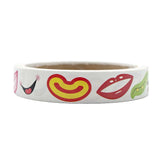 Mouth Stickers - Roll of 600