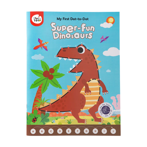 My First ABC Dot-to-Dot Book: Super-fun Dinos