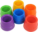 Non-tip Water and Storage Pots 6pc