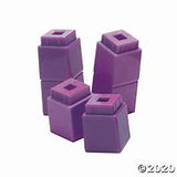 Unifix Cubes 50pc Purple Polybag