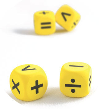 Dice Foam OPERATIONS 5cm 2pc - iPlayiLearn.co.za