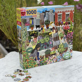 Whimsical Village Puzzle 1000pc