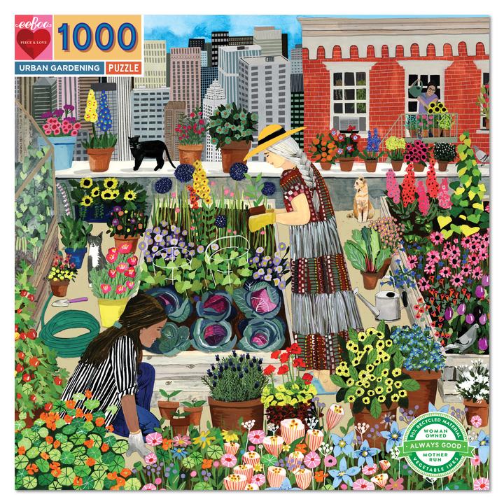 Whimsical Village Puzzle 1000pc