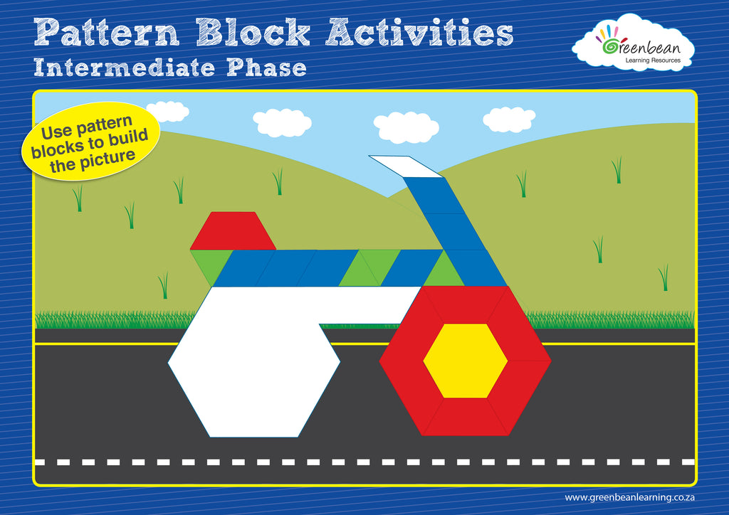 Activity Cards Pattern Blocks Set 2 (Intermediate Phase)
