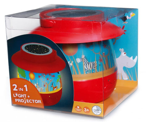 2-In1 Projector & Nightlight: Circus