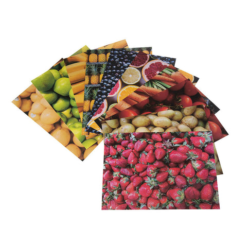 Fruit & Vegetable Paper A4 40pc
