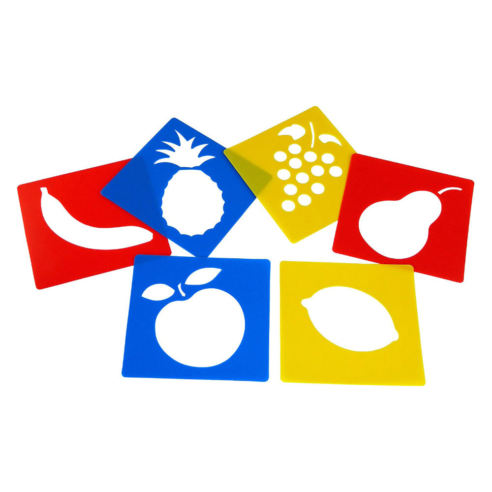 Fruit Stencils 6pc