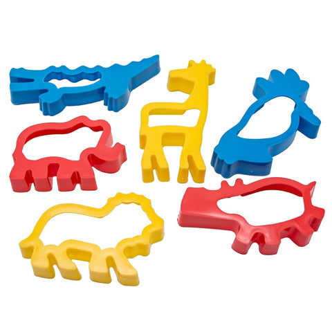 Jungle Dough Cutters 6pc