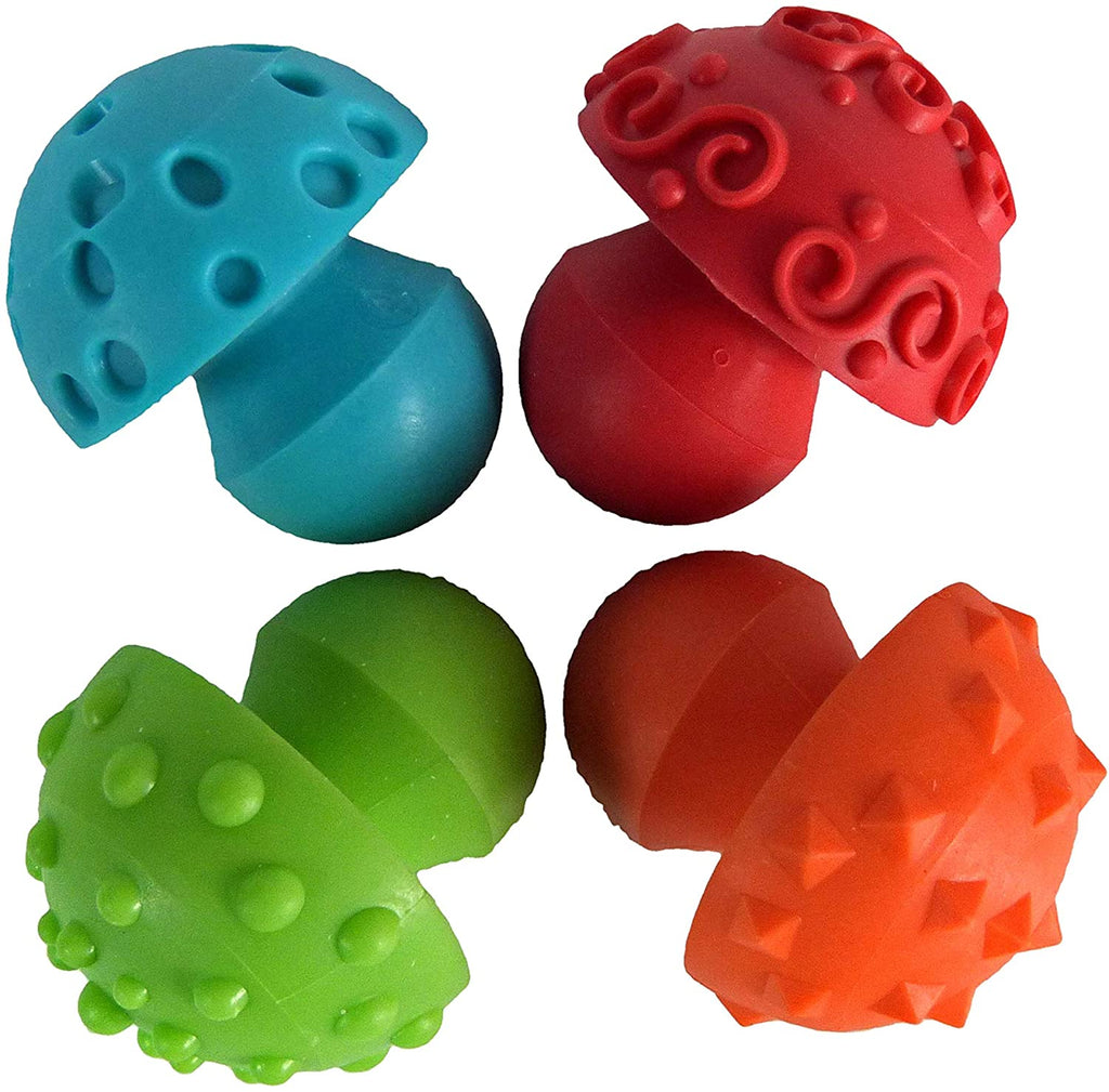 Soft Grip Hemispherical Pattern Stampers 4pc