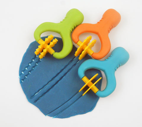 Easi-Grip Strip Dough Cutters 3pc