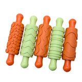Rubber Rolling Pins: Pattern 5pc