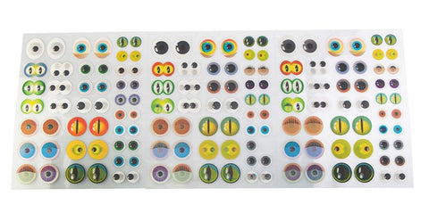 Roaming Eyes Stickers:  Coloured 144pc