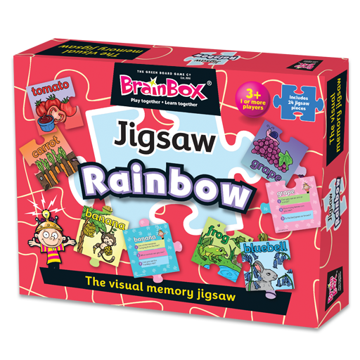 BrainBox Rainbow Jigsaw 24pc