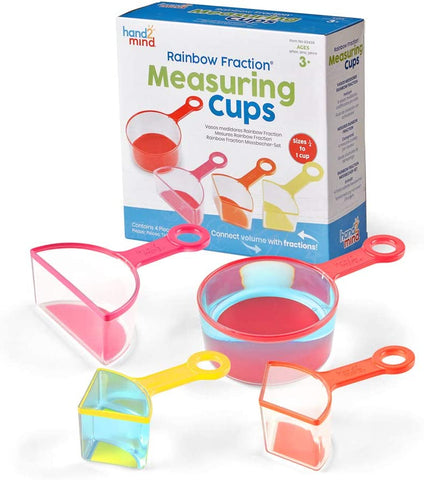 Rainbow Fraction® Measuring Cups - Set of 4