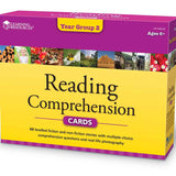 Reading Comprehension Cards Set - Ages 6+ (Grade 1) - iPlayiLearn.co.za