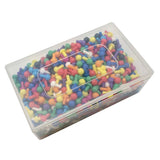 Assorted Pegs 1000pc (10 colours) in container