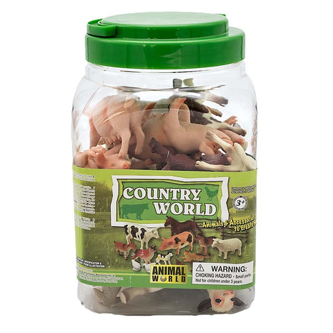 National Geographic Country World: Farm Animal Family 26pc Assorted