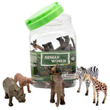 National Geographic Jungle World: Wild Animal Family 18pc Assorted