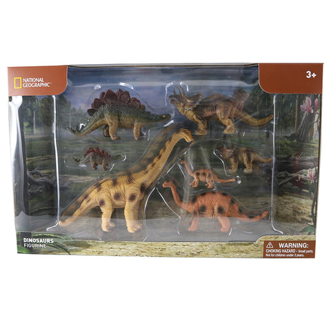 National Geographic Dinosaur Herbivores 7-18cm 7pc