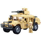 ModelBricks: Hummer H2 Assault Vehicle2 65pc