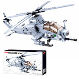 ModelBricks AH 1Z Attack Helicopter 482pc