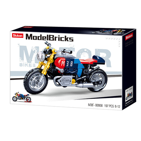 ModelBricks Motorcycle 197pc