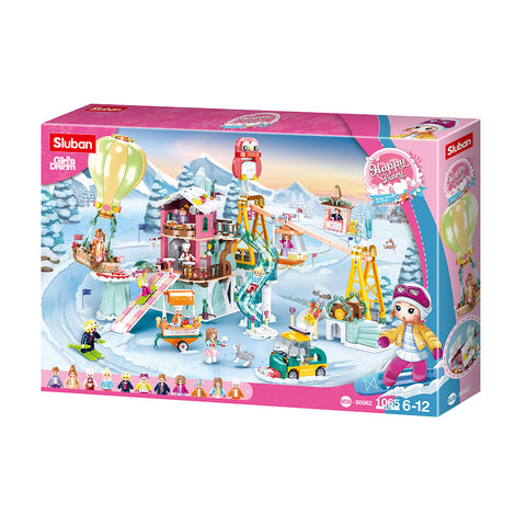 Girls Dream: Winter Travel Ski Field 1065pc