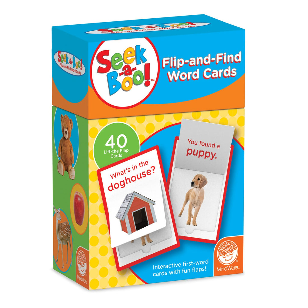 Seek-A-Boo! Flip-And-Find Word Cards