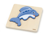 Shape Block Puzzle: Fish 3pc