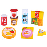 Wooden Snack Set 9pc