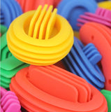 Soft Connectors Construction 64pc Container