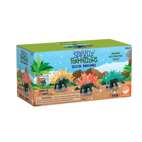 Sparkle Formations: Crystal Dinosaurs