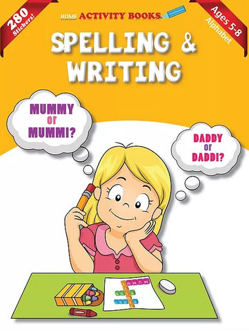 Activity Book with Stickers: Spelling & Writing