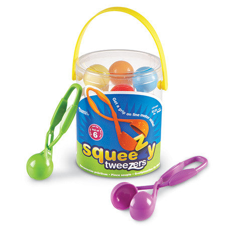 Squeezy Tweezers 6pc - iPlayiLearn.co.za