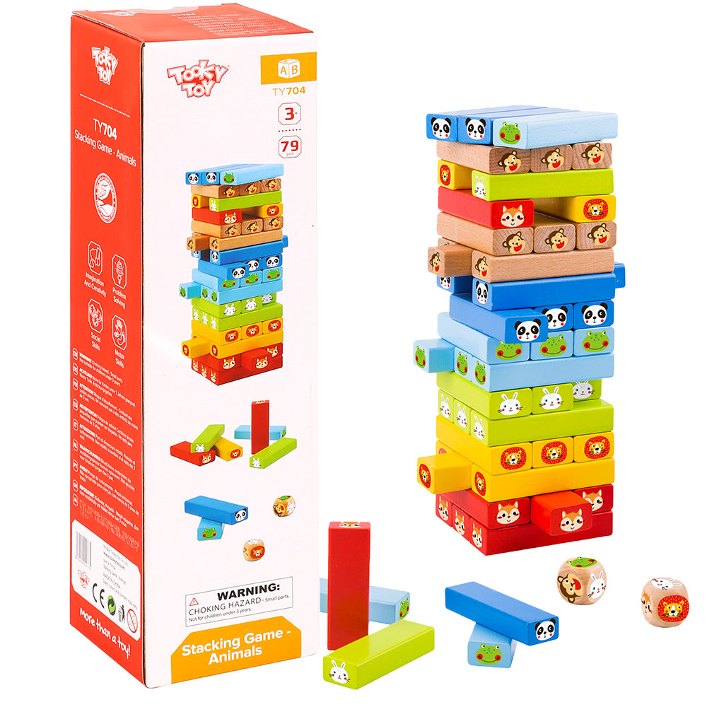 Stacking Game - Animals 79pc