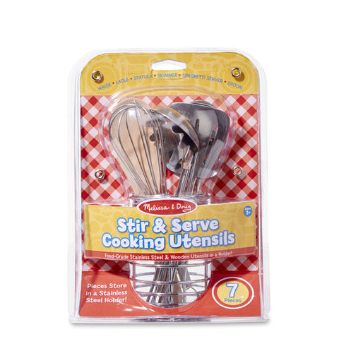 Let's Play House! Stir & Serve Cooking Utensils 7pc