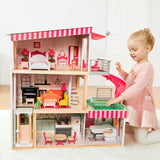 Pretend Play: Bella's Dream Doll House with Light and Sound 20pc