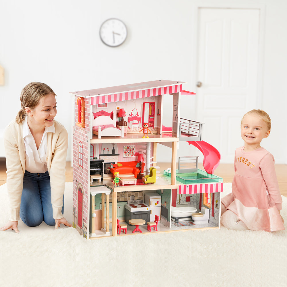 Pretend Play: Bella's Dream Doll House with Light and Sound 20pc