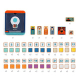 3-in-1 Logical Racing Board Game