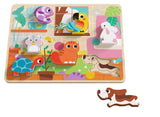 Chunky Wooden Puzzle: Pets 8pc