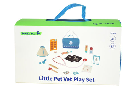Little Pet Vet Play Set 16pc