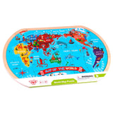 World Map Puzzle 37pc