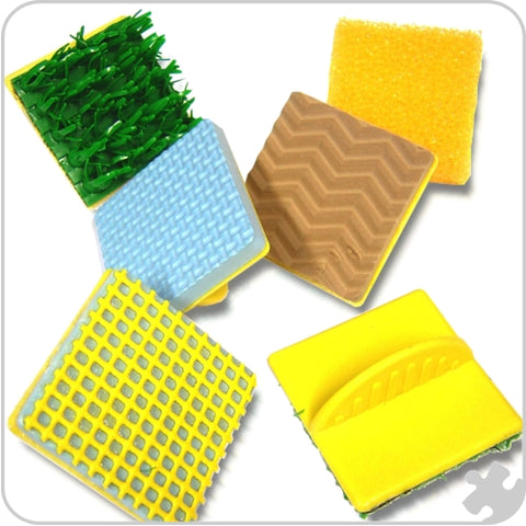 Textured Paint Stampers - Set of 6